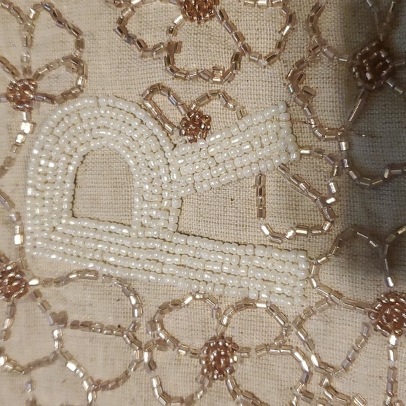 Noor-E-Noire Handcrafted Cosmetic Bag NWT - Picture 2 of 4